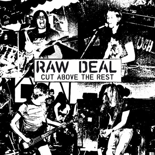 Raw Deal - Cut Above The Rest (Clear Vinyl) - Metal - LP
