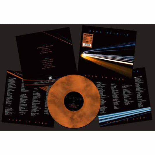 High Spirits - Hard To Stop (Marbled Vinyl) - Metal - LP