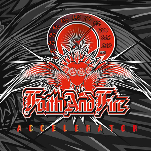 Faith And Fire - Accelerator (White/Red Splatter Vinyl) - Metal - DLP