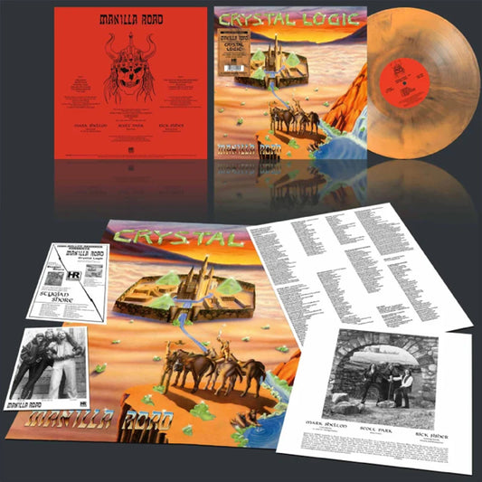 Manilla Road - Crystal Logic (Galaxy Effect Vinyl) - Metal - LP