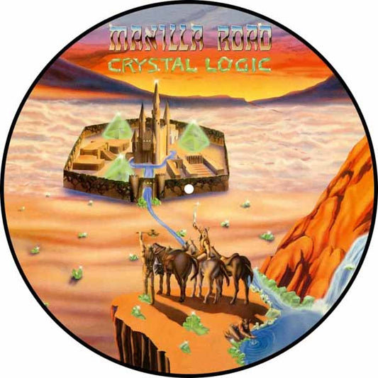 Manilla Road - Crystal Logic (Picture Vinyl) - Metal - LP