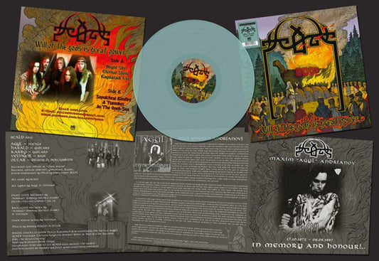 Scald - Will Of The Gods Is Great Power (Blue Vinyl) - Metal - LP