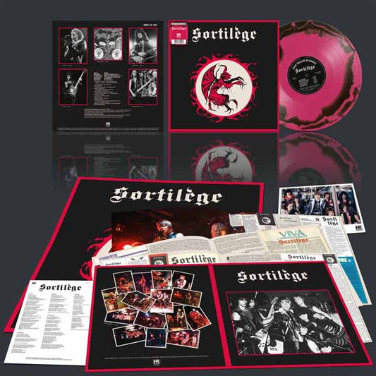 Sortilege - Sortilège (Magenta / Black Merged Vinyl) - Metal - MLP