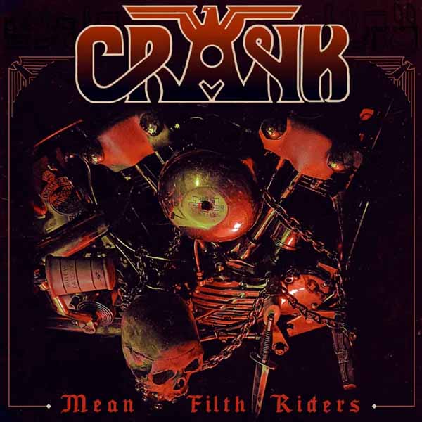 Crank - Mean Filth Riders (Red Vinyl) - Metal - LP