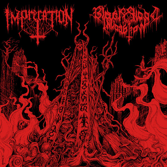 Imprecation / Black Blood Invocation - Diabolical Flames Of The Ascended Plague (2Cd) - Death Metal - DCD