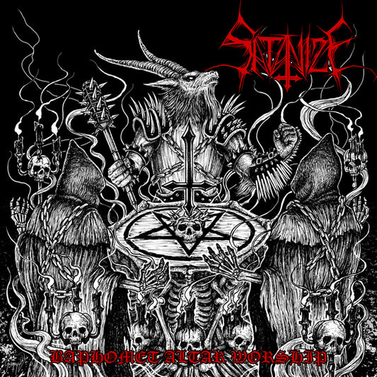 Satanize - Baphomet Altar Worship - Black Metal - LP