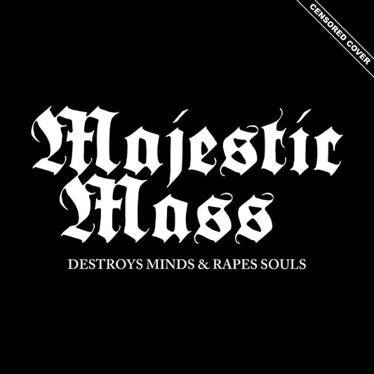 Majestic Mass - Destroys Minds & Rapes Souls - Black Metal - LP