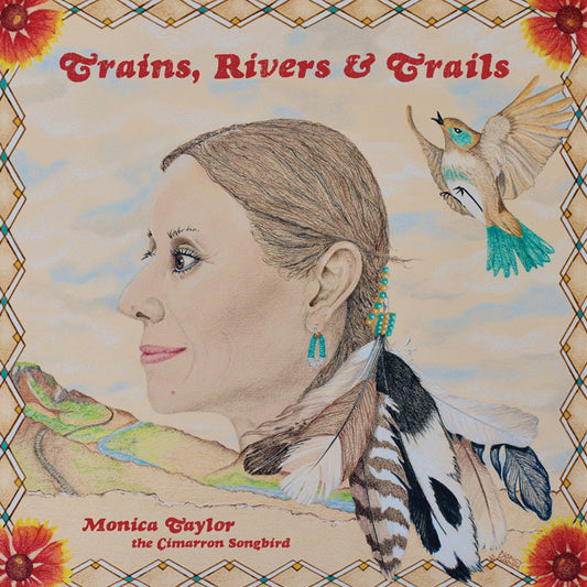 Monica Taylor - Trains, Rivers & Traits - Country/Folk - LP