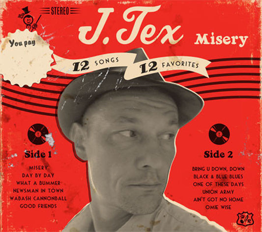 J Tex - Misery - Country/Folk - CDD
