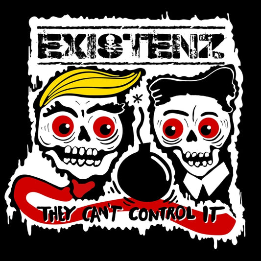 Existenz / The Nilz - They CanT Control It (Orange Vinyl) - Punk - LP