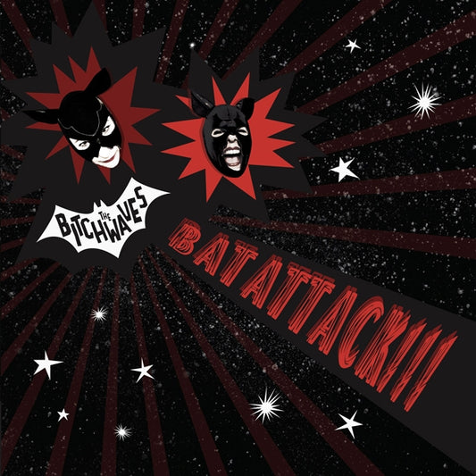 Bitchwaves, The - Bat Attack!!! (Red Vinyl) - Rock - 7