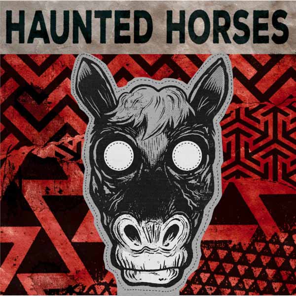 Haunted Horses & Facet - Split (Galaxy Red Vinyl) - Punk - LP