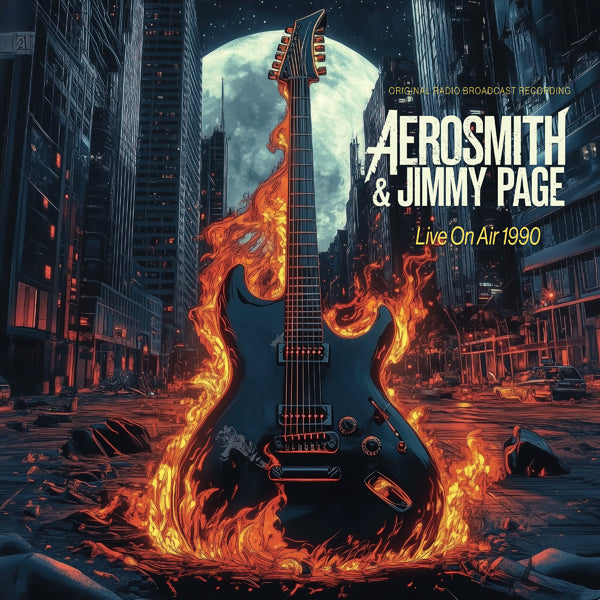Aerosmith Feat Jimmy Page - Live On Air 1990 (Orange Vinyl) - Rock - LP