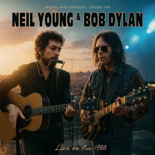 Neil Young & Bob Dylan - Live On Air 1988 (Brown Vinyl) - Rock/Pop - LP
