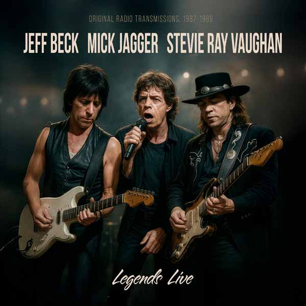 Jeff Beck , Mick Jagger , Stevie Ray Vaughan - Legends Live  (Clear Vinyl) - Rock/Pop - LP