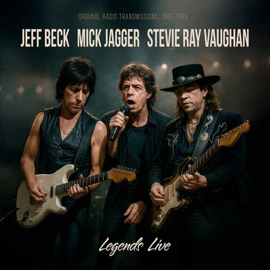 Jeff Beck , Mick Jagger , Stevie Ray Vaughan - Legends Live  (Clear Vinyl) - Rock/Pop - LP