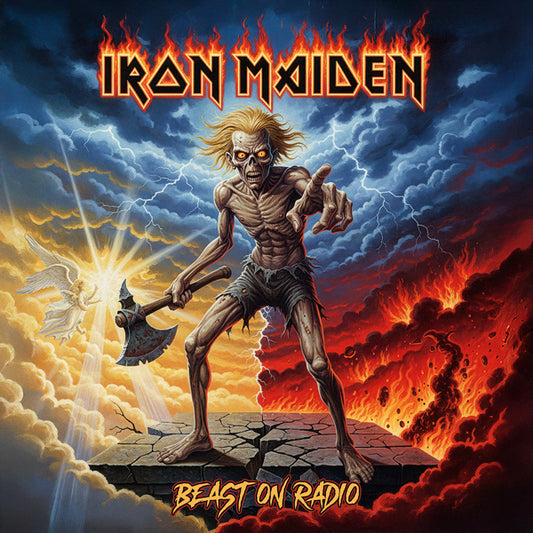 Iron Maiden - Beast On Radio   (Clear Yellow Vinyl) - Metal - LP