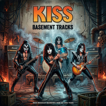 Kiss - Basement Tracks (Orange Vinyl) - Rock - Music Vinyl LP