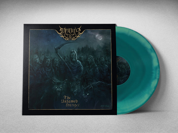 Infinity - The Untamed Hunger (Opaque Mint / Transparent Sea Blue Swirl Vinyl +16 Page Cd Booklet & A2 Poster) - Black Metal - LP