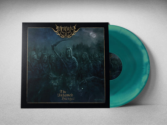Infinity - The Untamed Hunger (Opaque Mint / Transparent Sea Blue Swirl Vinyl +16 Page Cd Booklet & A2 Poster) - Black Metal - LP