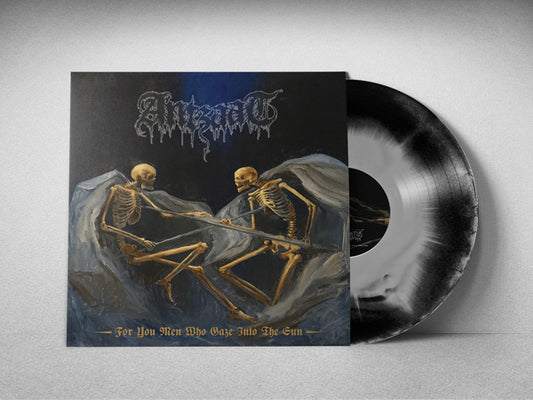 Antzaat - For You Men Who Gaze Into The Sun (Opaque Silver/Black Swirl Vinyl + Lyric Sheet & A2 Poster) - Black Metal - LP