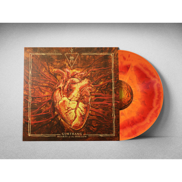 Gurthang - Hearts Of The Hollow (Transparent Red/Orange Multi-Colour Splatter Vinyl) - Black Metal - LP