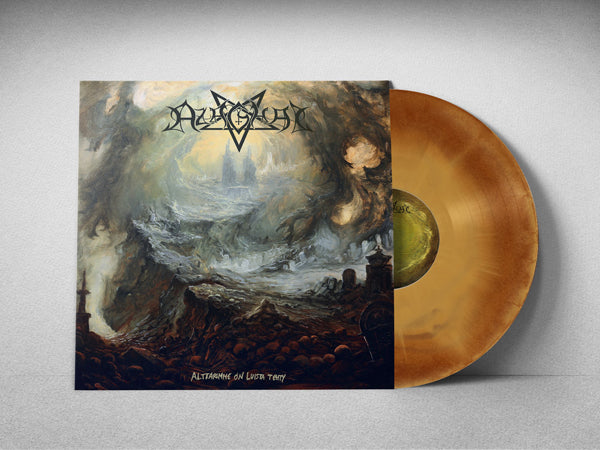 Azaghal - Alttarimme On Luista Tehty (Opaque Mustard/Brown Swirl Vinyl) (+ 24 Page Cd Booklet & A2 Poster) - Black Metal - LP
