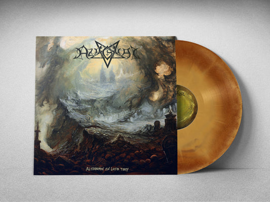 Azaghal - Alttarimme On Luista Tehty (Opaque Mustard/Brown Swirl Vinyl) (+ 24 Page Cd Booklet & A2 Poster) - Black Metal - LP