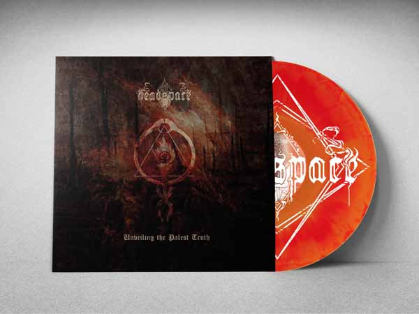 Deadspace - Unveiling The Palest Truth (Trans Yellow / Red Swirl Vinyl + Silkscreen On Side B) - Black Metal - LP