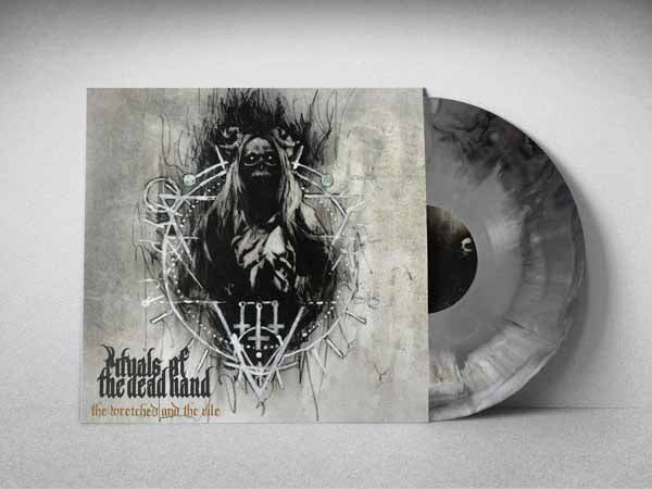 Rituals Of The Dead Hand - The Wretched And The Vile (Opaque Grey / Black Galaxy Vinyl) - Black Metal - LP