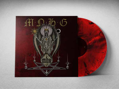Mnhg - Necare (Transparent Red / Black Marble Vinyl) - Black Metal - Music Vinyl LP