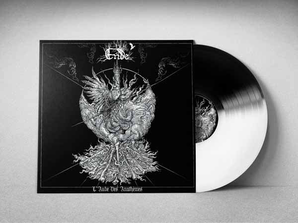 Ende - L'Aube Des Anathèmes (Half Opaque White / Half Black Vinyl) - Black Metal - LP