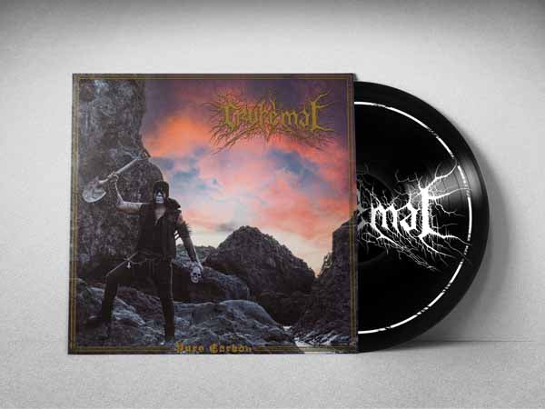 Cryfemal - Puro Carbon (Black Vinyl + Silkscreen On Side B) - Black Metal - LP