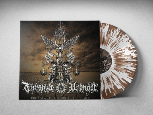 Thronum Vrondor - Drowning In The Distorted Light (Clear / Brown Splatter Vinyl) - Black Metal - LP