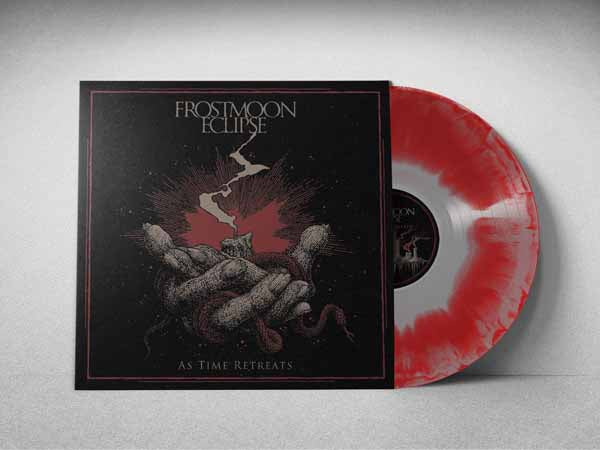 Frostmoon Eclipse - As Time Retreats (Opaque Red / Grey Swirl Vinyl) - Black Metal - LP