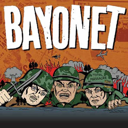 Bayonet - Total Massacre (Clear Vinyl) - Hardcore - 7