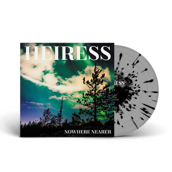 Heiress - Nowhere Nearer (Grey/Black Splatter Vinyl) - Metal - LP