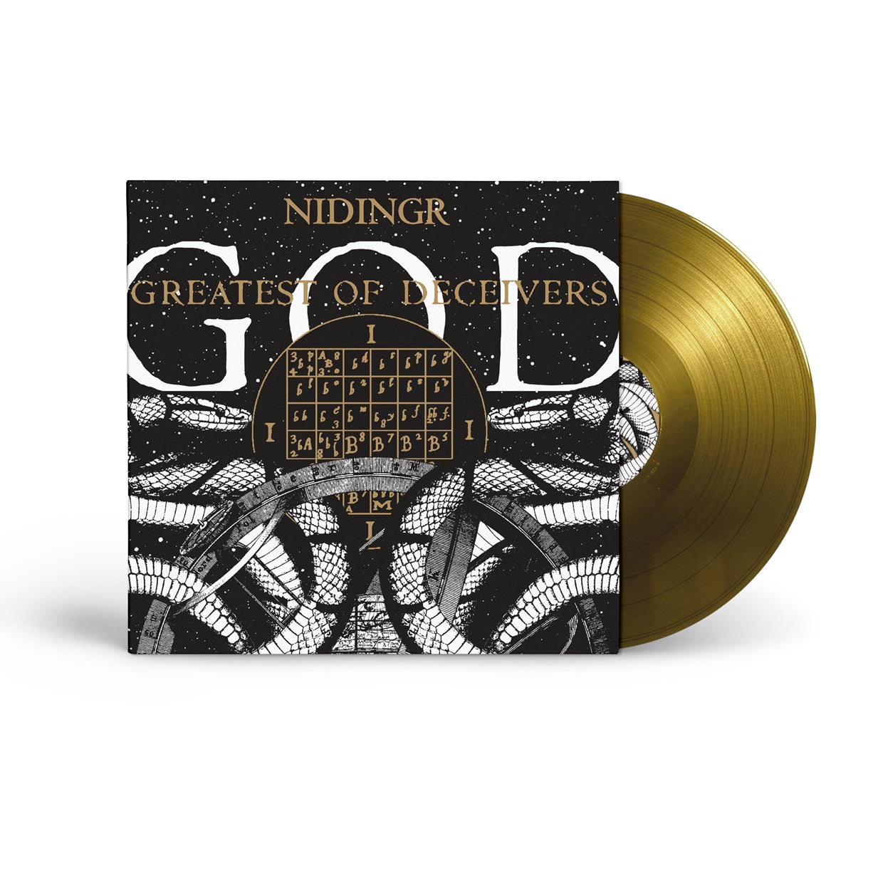 Nidingr - Greatest Of Deceivers (Gold Vnyl) - Black Metal - LP