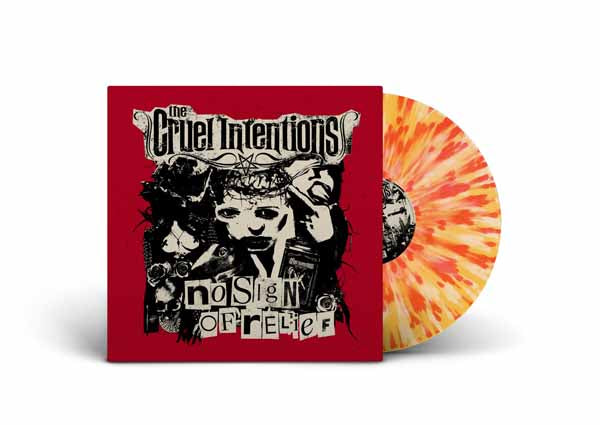 Cruel Intentions, The - No Sign Of Relief (Yellow W/White/Red Splatter Vinyl) - Rock - LP
