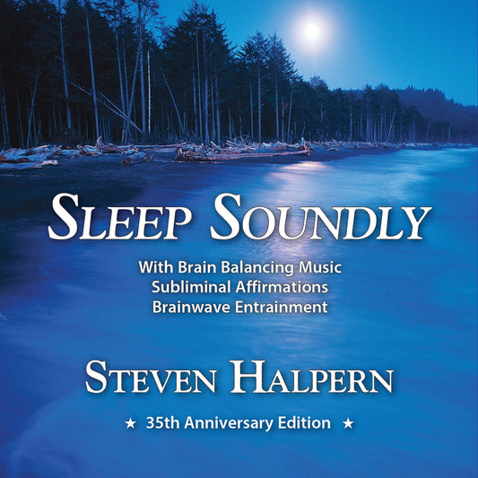 Steven Halpern - Sleep Soundly: Restful Music Plus Subliminal Affirmations - Electronic - CD