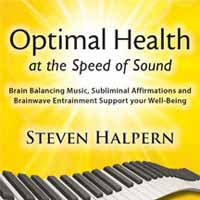 Steven Halpern - Optimal Health At The Speed Of Sound - Electronic - CD