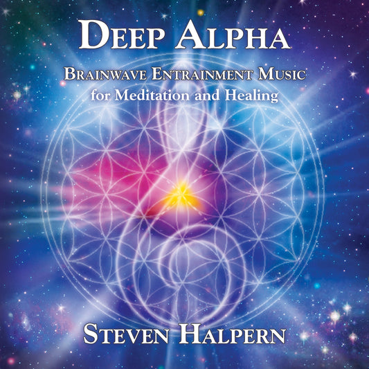 Steven Halpern - Deep Alpha: Brainwave Entrainment For Meditation And Healing - Electronic - CD