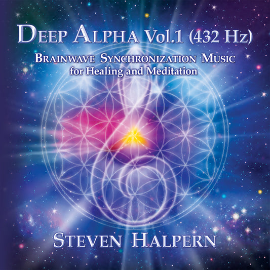 Steven Halpern - Deep Alpha Vol. 1 (432 Hz) - Electronic - CD