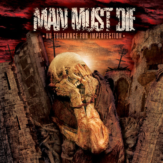 Man Must Die - No Tolerance For Imperfection (Splatter Vinyl) - Death Metal - DLP