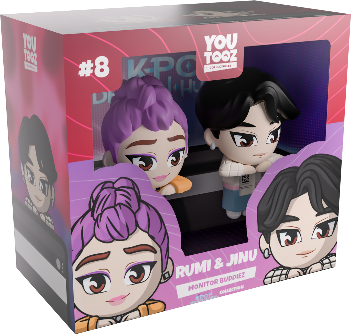 Youtooz - Jinu & Rumi Monitor Buddiez - K-Pop Demon Hunters