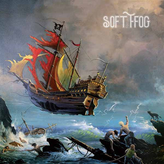 Soft Ffog - Focus (Blue/White Swirl Vinyl) - Prog Rock - LP
