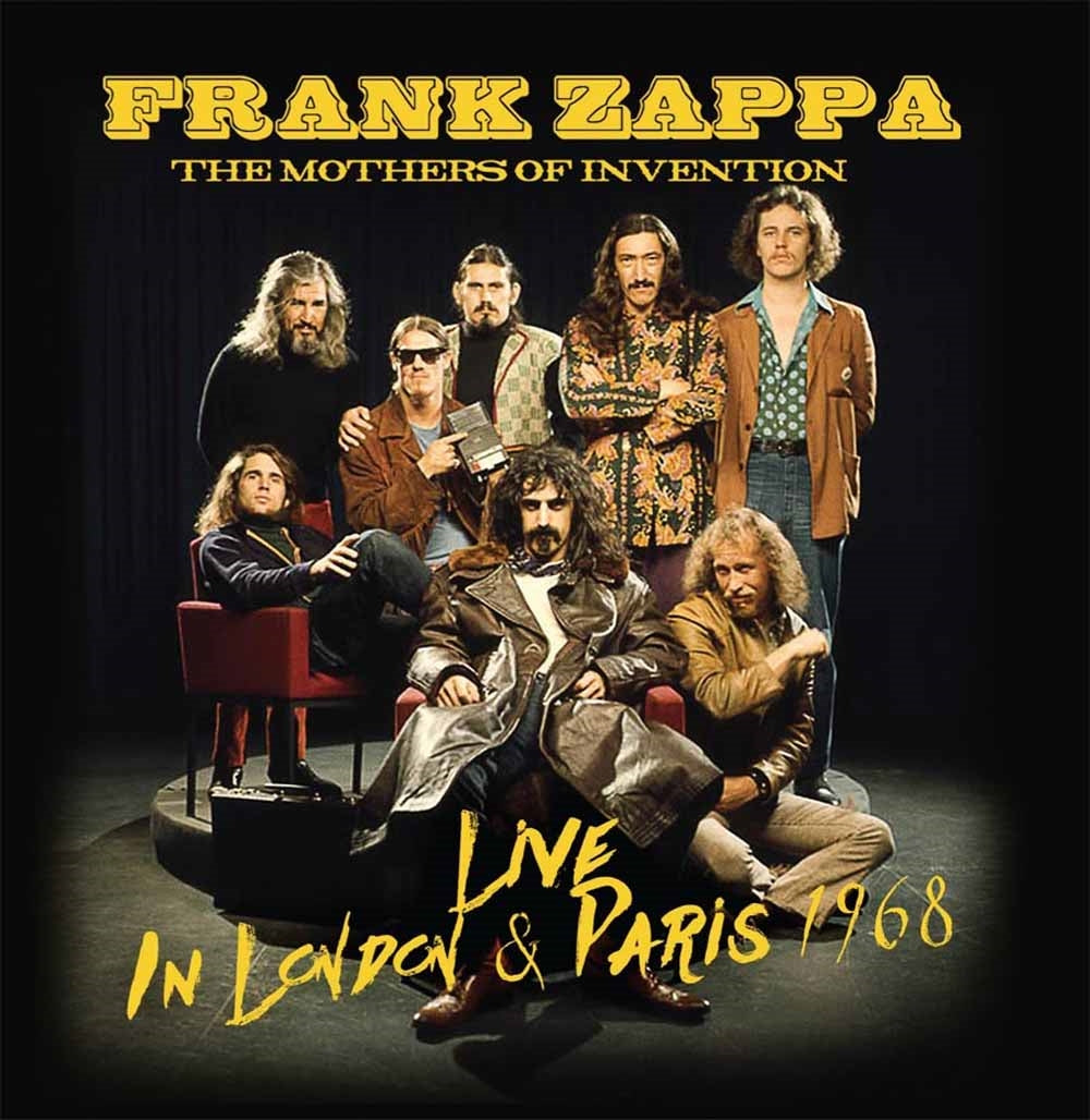 Frank Zappa & The Mothers Of Invention - Live In London & Paris 1968 - Prog Rock - DCD