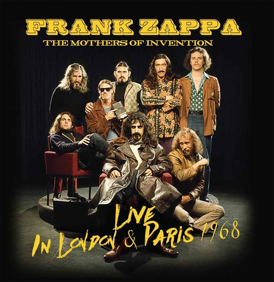 Frank Zappa & The Mothers Of Invention - Live In London & Paris 1968 - Prog Rock - DCD