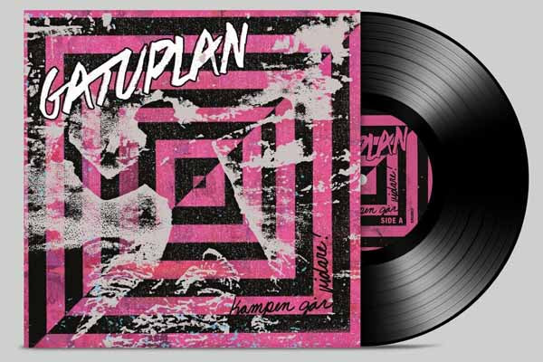 Gatuplan - Kampen Går Vidare! - Punk - LP