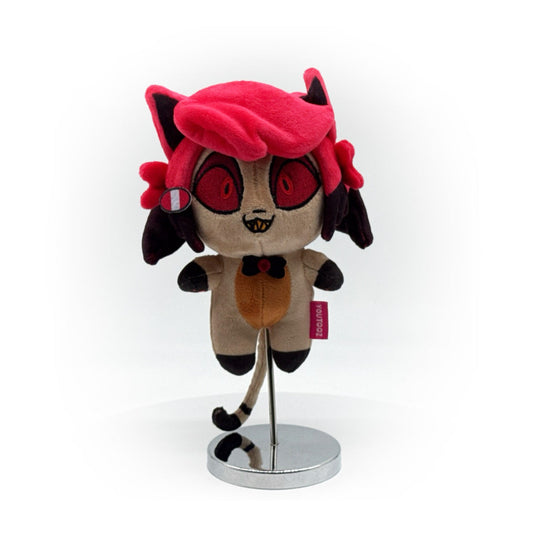 Youtooz - Kitty Alastor (5in Plush) - Hazbin Hotel - Keychain